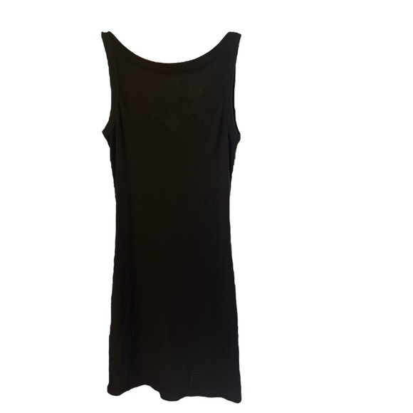 COOGI 90’s Black & Pink “Socialite” Graphic Mini Tank Dress, Rare, Chic, Edgy, M - Picture 3 of 8